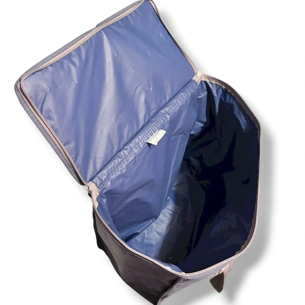 KEEP COOL x COSTCO Large Blue Grey Rectangular Zip Top Insulated Cooler Bag